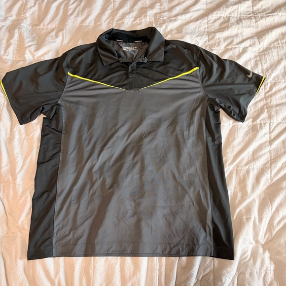 Nike Golf Dri-FIT Men’s XL Gray Polo Shirt - Picture 3 of 15